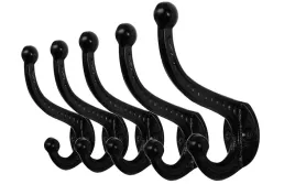 webi-zeliwne-haki-scienne-vintage-5-szt-podwojne-haki-na-plaszcze-kurtki