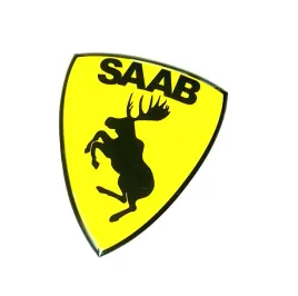 emblemat-znaczek-naklejka-szalony-los-saab-losie