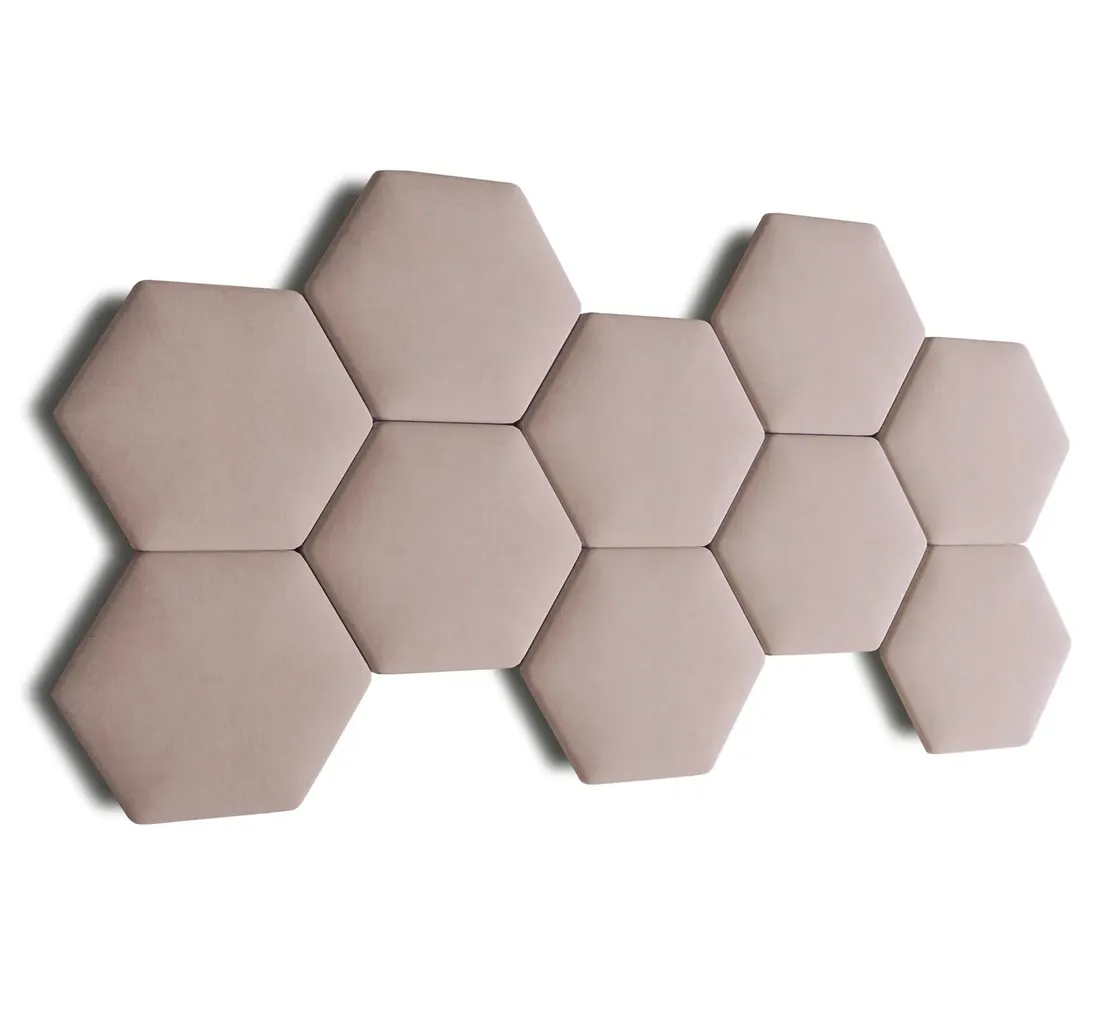 plaster-miodu-panele-tapicerowane-hexagon-soft-stan-nowy