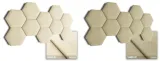 plaster-miodu-panele-tapicerowane-hexagon-soft-stan-nowy