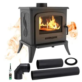 piec-wolnostojacy-zeliwny-koza-k7-zestaw-montazowy-do-komina-z-cegly