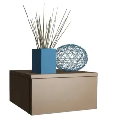 szafka-nocna-wiszaca-stolik-szuflada-cappuccino-kawa-bez-braz-mila-40-cm