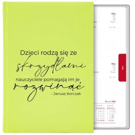 kalendarz-seledynowy-a5-2026-prezent-dla-wychowawczyni-upominek-mix-wzory