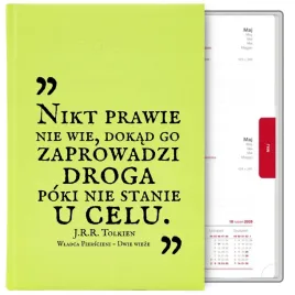 kalendarz-seledynowy-a5-2026-prezent-dla-fana-cytaty-lotr-j-r-r-tolkien-wz