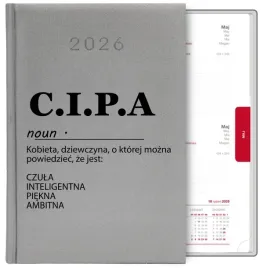 kalendarz-srebrny-a5-2026-prezent-c-i-p-a-akronim-zabawny-smieszny-mix-wz