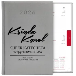 kalendarz-srebrny-a5-2026-prezent-dla-ksiedza-katechety-imie-klasa-mix-wz