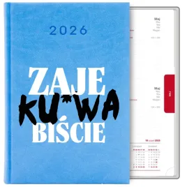 kalendarz-ksiazkowy-blekitny-a5-2026-prezent-zaje-ku-wa-biscie-smieszny-wz