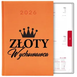 kalendarz-pomaranczowy-a5-2026-prezent-dla-nauczyciela-zloty-nauczyciel-wz
