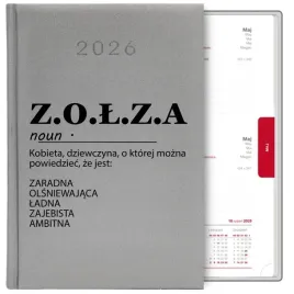 kalendarz-srebrny-a5-2026-prezent-z-o-l-z-a-akronim-zabawny-smieszny-mix-wz