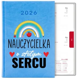 kalendarz-blekitny-a5-2026-prezent-dla-nauczycielki-o-zlotym-sercu-mix-wz