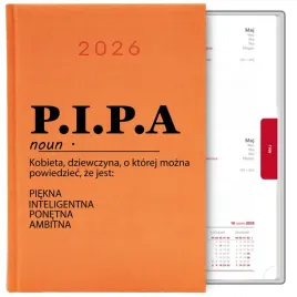 kalendarz-pomaranczowy-a5-2026-prezent-p-i-p-a-akronim-zabawny-smieszny-wz
