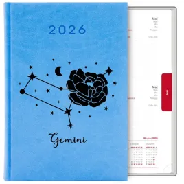 kalendarz-blekitny-a5-2026-prezent-dla-zodiakary-gemini-bliznieta-mix-wzory
