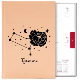 kalendarz-brzoskwiniowy-a5-2026-prezent-dla-zodiakary-gemini-bliznieta-wz