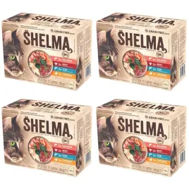 mokra-karma-dla-kota-shelma-kurczak-wolowina-losos-dorsz-sasze-48-x-85g