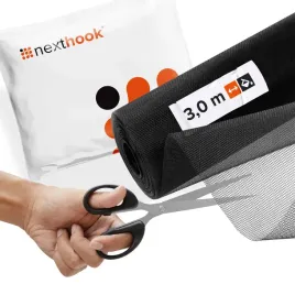 nexthook-czarna-siatka-na-metry-3-0m-x-1m-moskitiera-wlokno-szklane-premium