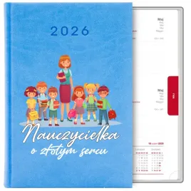 kalendarz-blekitny-a5-2026-prezent-dla-nauczyciela-o-zlotym-sercu-mix-wzory