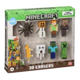 figurka-minecraft-3d-erasers-8-pack-deluxe-box-ver-b