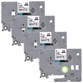 tasma-do-brother-p-touch-tze-221-9mm-biala-8-metrow-tz-221-4-sztuki