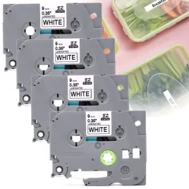 tasma-do-brother-p-touch-tze-221-9mm-biala-8-metrow-tz-221-4-sztuki