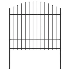 vidaxl-panel-ogrodzeniowy-z-grotami-stal-15-175-x-17-m-czarny