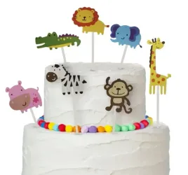 toppery-dekoracja-tortu-zwierzaki-safari-zoo-7-szt-pikerry-12-cm-babeczki