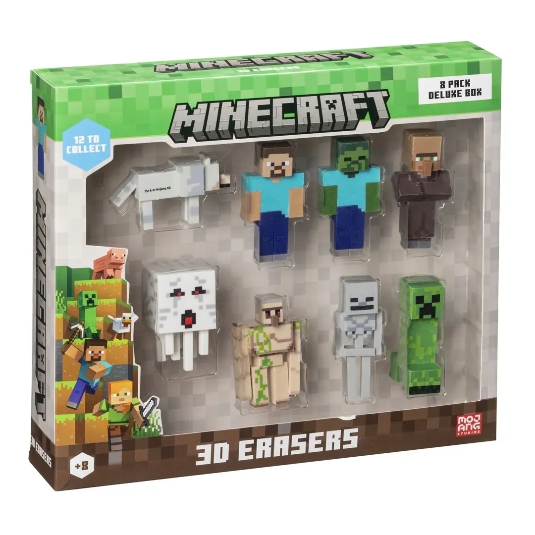figurka-minecraft-3d-erasers-8-pack-deluxe-box-ver-a