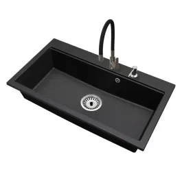 kuchenny-zlewozmywak-granitowy-jednokomorowy-elite-90-bateria-syfon-chrom