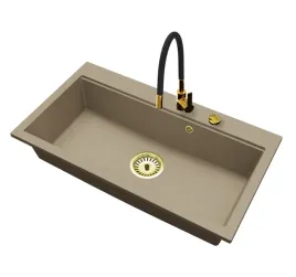 kuchenny-zlewozmywak-granitowy-jednokomorowy-elite-90-bateria-syfon-zloty