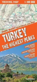 turcja-turkey-the-highest-peaks-1-100-000-trekking-map-praca-zbiorowa
