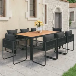 vidaxl-9-czesciowy-zestaw-mebli-ogrodowych-rattan-pvc-czarno-brazowy