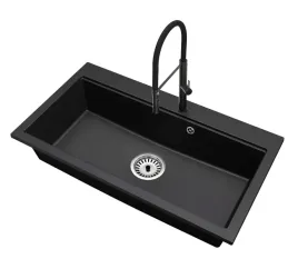 kuchenny-zlewozmywak-granitowy-jednokomorowy-elite-90-bateria-syfon-chrom