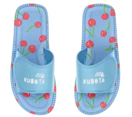 kubota-multicolor-wisienki-klapki-na-rzepy-blekitne-rozmiar-38