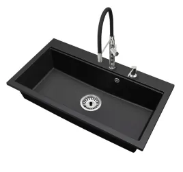kuchenny-zlewozmywak-granitowy-jednokomorowy-elite-90-bateria-syfon-chrom