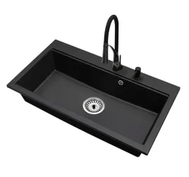 kuchenny-zlewozmywak-granitowy-jednokomorowy-elite-90-bateria-syfon-chrom