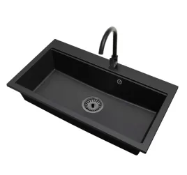 kuchenny-zlewozmywak-granitowy-jednokomorowy-elite-90-bateria-syfon-czarny