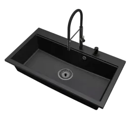 kuchenny-zlewozmywak-granitowy-jednokomorowy-elite-90-bateria-syfon-czarny