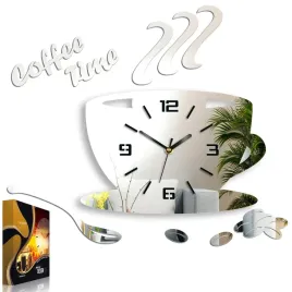 2-x-zegar-scienny-w-ksztalcie-filizanki-coffe-time-3d-mirror-okragly-kwarco