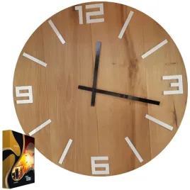 2-x-zegar-scienny-debowy-drewniany-kwarcowy-arabic-wood-white-wsk-black