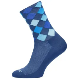 skarpetki-cycling-pro-niebieska-krata-rowerowe-35-38