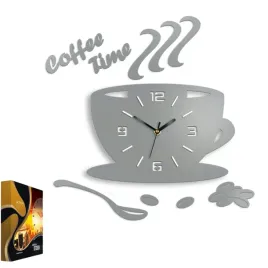 2-x-zegar-scienny-w-ksztalcie-filizanki-coffe-time-3d-stone-grey-okragly