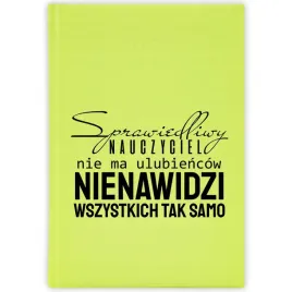 kalendarz-ksiazkowy-a5-2026-seledynowy-dla-nauczyciela-nie-ma-ulubiencow-wz