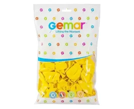 balony-pastelowe-zolte-30cm-100szt