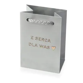 mala-torebka-prezentowa-srebrna-z-ozdobna-zlota-naklejka-elegancka