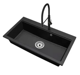 kuchenny-zlewozmywak-granitowy-jednokomorowy-elite-90-bateria-syfon-chrom