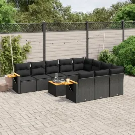 vidaxl-11-cz-zestaw-wypoczynkowy-do-ogrodu-poduszki-czarny-rattan-pe