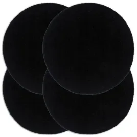 vidaxl-maty-na-stol-4-szt-gladkie-czarne-38-cm-okragle-bawelna