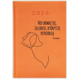 kalendarz-pomaranczowy-2026-a5-terminarz-prezent-nie-chowaj-sie-mix-wzory
