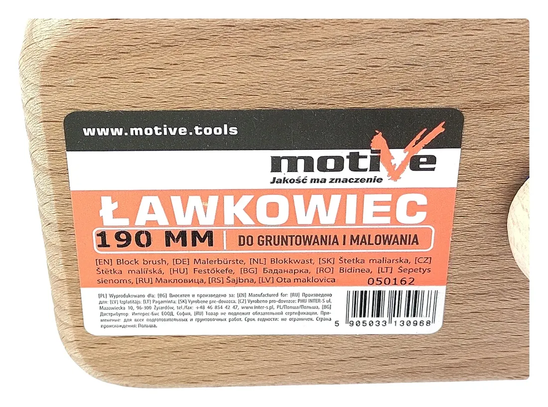 pedzel-plaski-prosty-inters-19-cm-stan-nowy