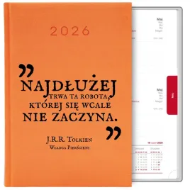 kalendarz-pomarancz-a5-2026-prezent-dla-fana-j-r-r-tolkien-cytaty-lotr-wz