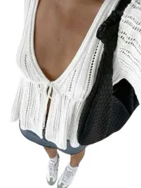 shein-biala-azurowa-bluzka-z-wiazaniem-dlugi-rekaw-xl-1ed